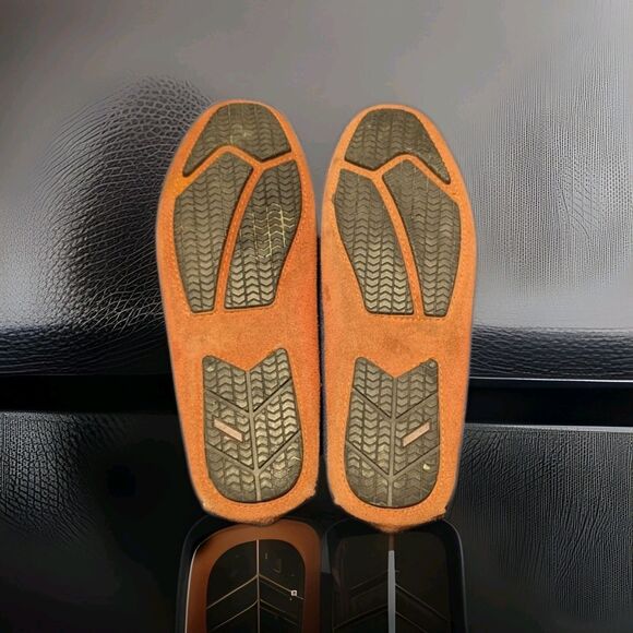 Journey West Suede Slip-on Penny Loafers Shoes for Men Brown US 8 main image 6